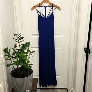 7|$30 Shinestar Dress Size Large blue